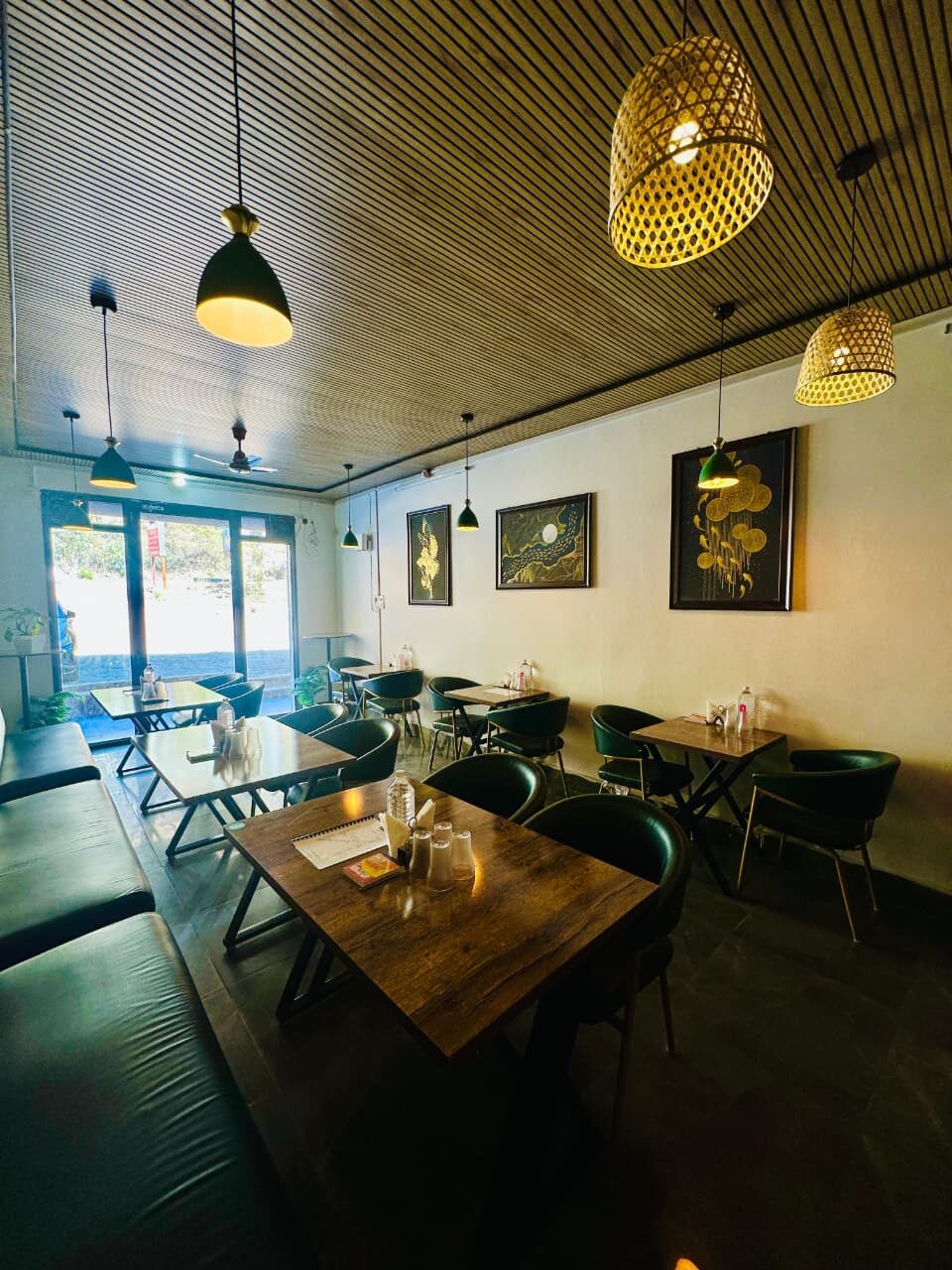 Dining area at Isht Bakers & Restaurant, Changar, Kothipura
